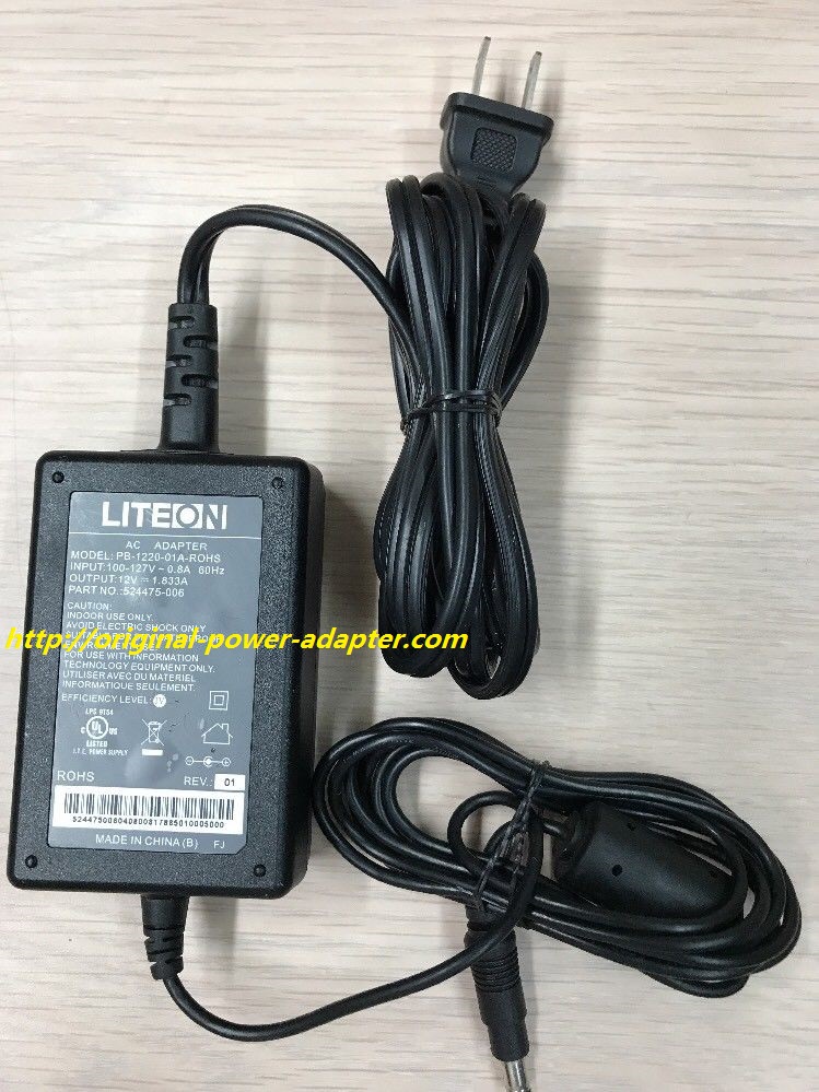 Brand NEW Liteon PB-1220-01A-ROHS AC Power Supply Adapter